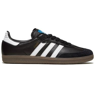 Imagem de Adidas Tênis Samba ADV, Preto/branco/dourado metálico, 38