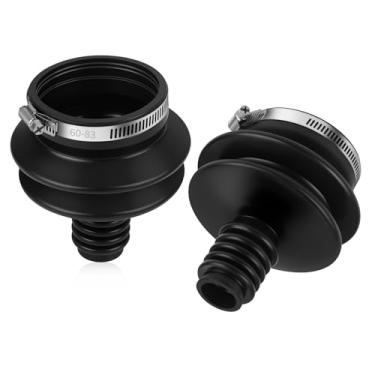 Imagem de M MATI Bota universal com eixo de transmissão de 2 peças com braçadeira para Suzuki QuadRunner 250 LT-4WD LT-F250 LT-F250F 1987-2002 KingQuad 300 LT-F4WDX LT-F300F 1991-2002 27153-19B70