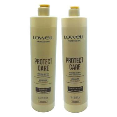 Imagem de Lowell Protect Care Nutritivo Shampoo 1000ml e Condicionador 1000ml