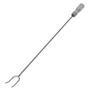 Imagem de Garfo Para Churrasco Grande 53Cm Em Aço Inox 304 - Artesanal