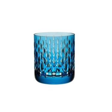 Imagem de Copo em cristal Strauss Overlay On The Rocks 105.160.152.016 430ml azul claro