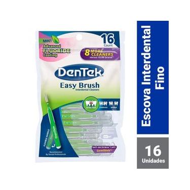 Imagem de Escova Interdental Dentek Easy Brush Fino 16un