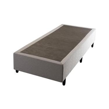 Imagem de Base Box para Colchão de Solteiro Hellen Titanium 38x88x188cm - Cinza/Preto