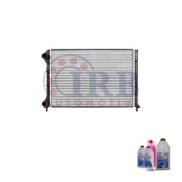 Imagem de Kit Radiador Doblô 1.6 16V 2001+ Com Aditivo Rosa E Água Desmineralizada