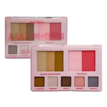 Imagem de Paleta De Bronzer Blush E Sombra All In One Multifuncional