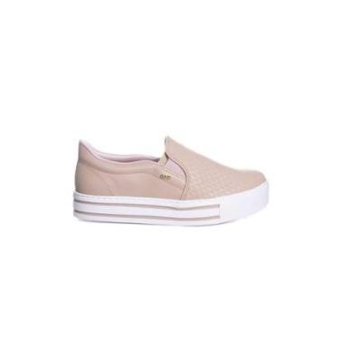 Imagem de Tênis Casual Feminino Via Marte Slip On Creme-Feminino