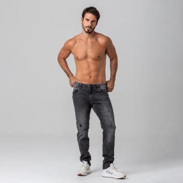 Imagem de Calça Jeans Black Jogger Masculina Rock e Soda-Masculino