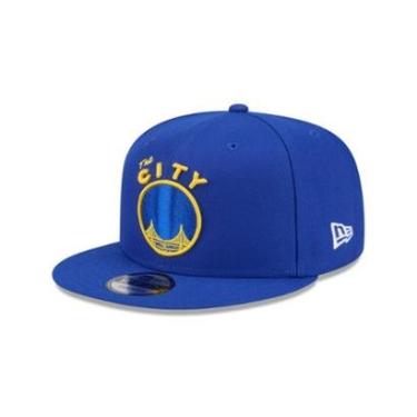 Imagem de BONE NEW ERA 9FIFTY SAN FRANCISCO WARRIORS NBA HARDWOOD AZUL-Masculino