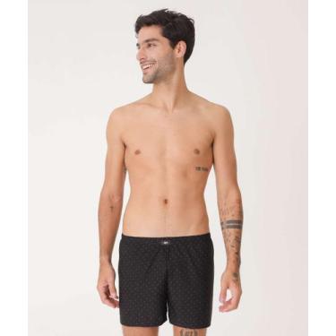 Imagem de Cueca Masculina Samba Canção Liganete MR-74066, Preto, P