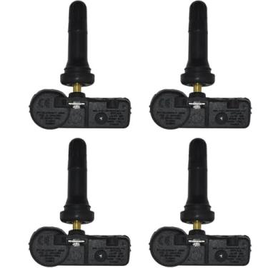 Imagem de Sensores TPMS, Sensor de pressão dos pneus, Para Jeep, Para Scrambler 2020 Sensor de pressão dos pneus Acessório automotivo 68293199AA 68293199AB (4 peças)