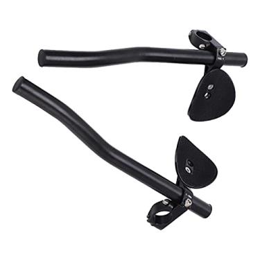 Imagem de KIMISS Guiador para Descanso de Bicicleta, Aerobar de Liga de Alumínio para Passeios de Longa Distância - Barras Leves para Relaxamento do Braço e Barras TT Divididas