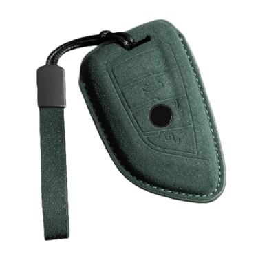 Imagem de Capa de couro para chave de carro compatível com BMW X1 X3 X4 X5 F15 X6 F16 G30 7 Series G11 F48 F39 520 525 f30 118i 218i 320i Chaveiro(A5)