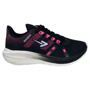 Imagem de Tenis Feminino Box200 Conforto Academia Esportivo Basico, 35, Preto, P