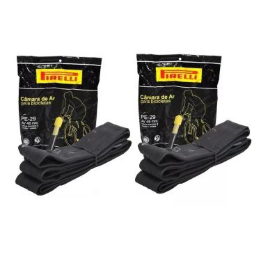 Imagem de 2x câmara de ar 29 x 1.75/2.35 mtb Pirelli bico grosso 48 mm-Unissex