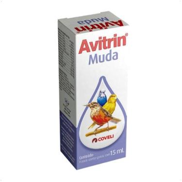 Imagem de Avitrin muda 15ml coveli suplemento para aves e pássaros