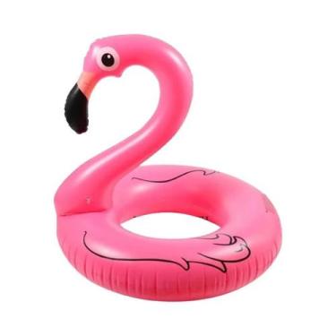 Imagem de Boia Inflável De PVC Para Adultos Em Formato De Flamingo Para Festas N