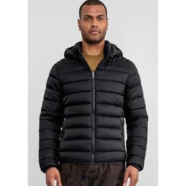 Imagem de Jaqueta Puffer Masculina em Nylon com Capuz-Feminino