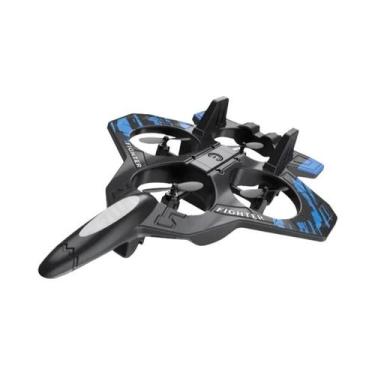 Imagem de Avião De Controle Remoto De Espuma Para Crianças Com Luzes LED, Brinqu