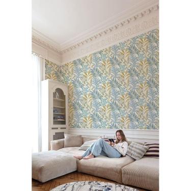 Imagem de Papel de Parede Maison Folhagem Colorido - 10m x 0.53m