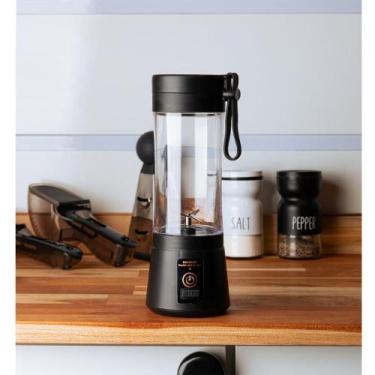 Imagem de Mixer Portátil Entrada USB Preto de Plástico 22,5cm - Lyor