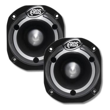 Imagem de Kit 2 Super Tweeter Eros ETA 44 Trio Preto 300 Watts RMS 8 Ohms