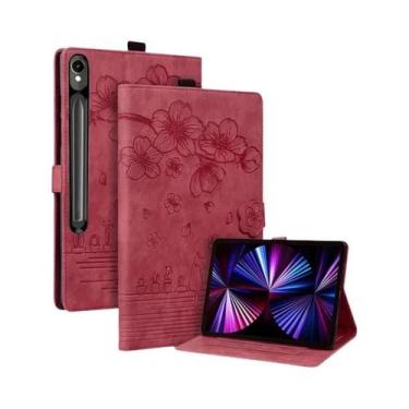 Imagem de Capa Flip Luxuosa Com Suporte Para Samsung Galaxy Tab S10 FE plus 13.1