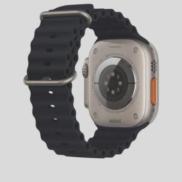 Imagem de Pulseira Silicone Oceano Compativel Apple Watch 42mm 44mm 45mm 49Mm - 