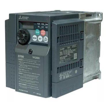 Imagem de Inversor de Frequência 2cv 7A Monofásico 220V Fr-D720S-070-Na Mitsubis