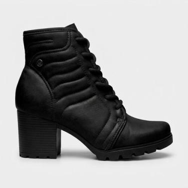 Imagem de Coturno Dakota Salto Bloco Preto, Preto, 38