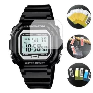 Imagem de Protetores De Tela Para Relógio Casio A158W F-91W DW5600 5610 AE1200WH