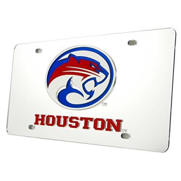 Imagem de WinCraft Houston, University of S08464 placas de licença clássicas de acrílico