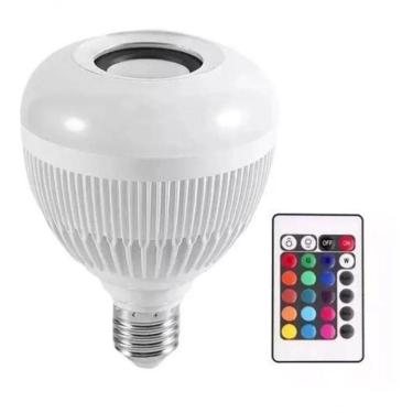 Imagem de Lâmpada Bluetooth Music Rgb Com Controle