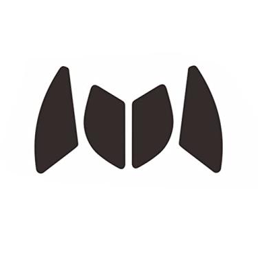 Imagem de MOOKEENONE Conjunto de adesivos de patins para mouse Thinkness PTFE de 0,6 mm para modelo glorioso O Odin