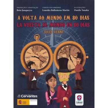 Imagem de Volta Ao Mundo Em 80 Dias, A - La Vuelta Al Mundo En 80 Dias - Bilingue Espanhol