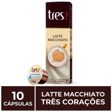 Imagem de 10 Cápsulas Três Corações, Latte Macchiato