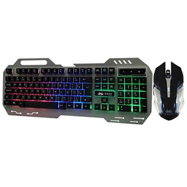 Imagem de Kit Teclado E mouse Gamer KNUP KP-2054 RGB
