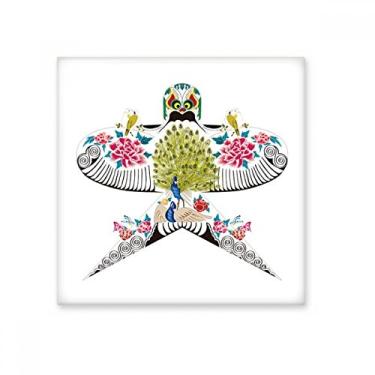 Imagem de Pedra decorativa de azulejo de cerâmica com padrão tradicional Kite Chinese Culture