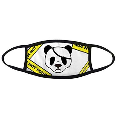 Imagem de OFFbb-USA Máscara de algodão à prova de poeira facial unissex implacável Face Panda