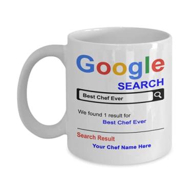 Imagem de Caneca de chef personalizada - Presentes de chefe - Caneca de chef personalizada - de aniversário de chefe - Caneca de café de 325 ml