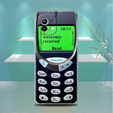 Imagem de Estojo transparente para Xiaomi Mi Poco X3 NFC M3 Pro F3 F1 11 Lite 12 Nota 10 11T 9T Capa de telefone transparente Cassete de fita magnética de rádio, C3, para Xiaomi Mi 10T 5G