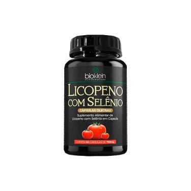 Imagem de Licopeno de Tomate com Selênio - Suplemento Antioxidante 60 Cápsulas Oleosas Bioklein
