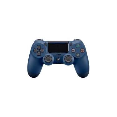 Imagem de Controle Sony Dualshock 4 PS4, Sem Fio, Azul - CUH-ZCT2U
