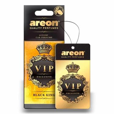 Imagem de Aromatizante Areon Vip Exclusive Black King - Perfume Automotivo Odorizador Carro Sache