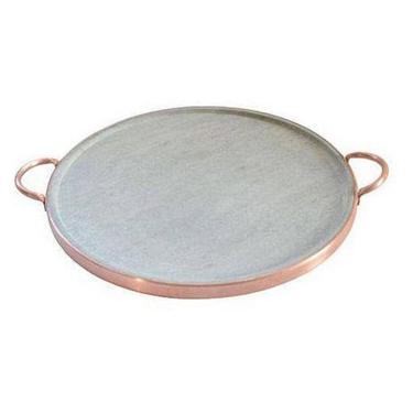 Imagem de Forma de pizza em pedra sabão de 20 cm