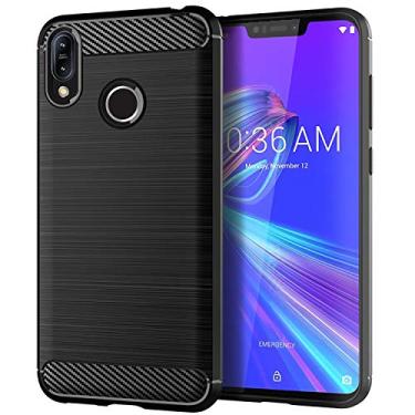 Imagem de Capa para ASUS Zenfone Max M2, com sensação suave, proteção total, anti-arranhões e impressões digitais + capa de celular resistente a arranhões para ASUS Zenfone Max M2