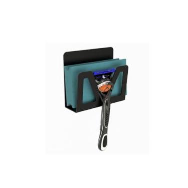 Imagem de Fassin Shop, Suporte Para Lamina de Barbear Porta Gilete Preto F.ELG