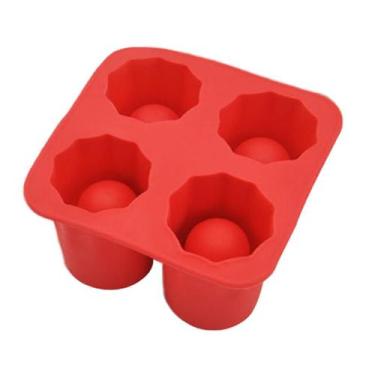 Imagem de Forma De Gelo Cups Ice Shot Silicone Formato Copo - Lhs