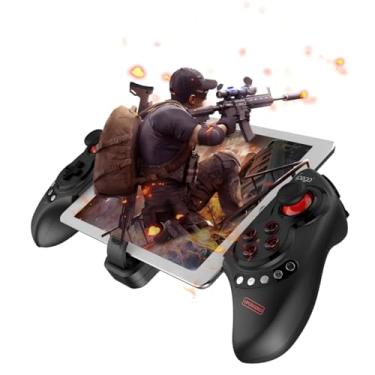 Imagem de Controle para Celular Bluetooth 5.0 Compatível com Android IOS PS3 PS4 Nintendo Switch Joystick Celular Gamepad Controle PC Alta Precisão Batería Longa 15 Horas Uso 40 Dias Suporte Universal Ajustável