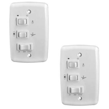 Imagem de Kit 2 controle ventilador  3v 220 v 1,5uf   2,5uf 403 rima