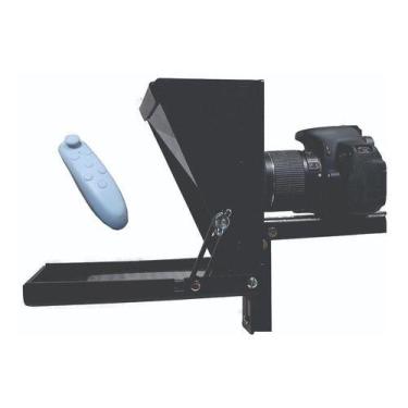 Imagem de Teleprompter Mini P/ Celular, Dslr E Webcam+ Controle Remoto - Texano